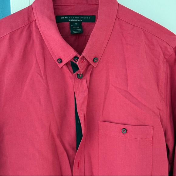 Marc By Marc Jacobs Pink Button-Up Shirt - Picture 3 of 5